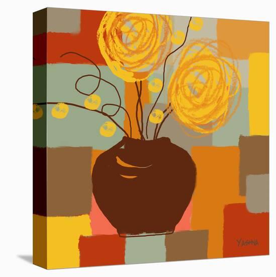 Blossoming I-Yashna-Stretched Canvas