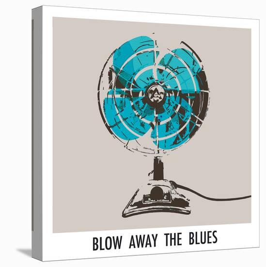 Blow Away the Blues-Ben James-Stretched Canvas