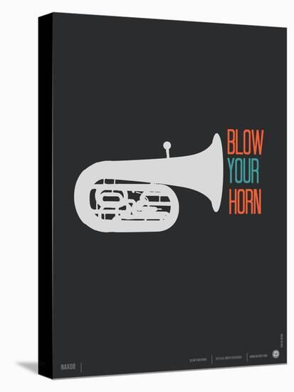 Blow Your Horn Poster-NaxArt-Stretched Canvas