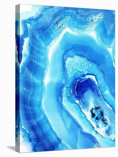 Blue Agate-Nancy Knight-Stretched Canvas
