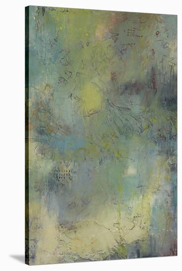 Blue and Green Musings I-Jeannie Sellmer-Stretched Canvas