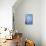 Blue And Grey Abstract Art Painting-T30Gallery-Stretched Canvas displayed on a wall