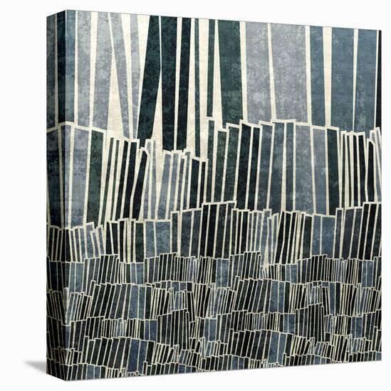 Blue Bamboo-Mali Nave-Stretched Canvas