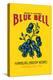 Blue Bell Broom Label-null-Stretched Canvas