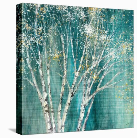 Blue Birch Flipped-Julia Purinton-Stretched Canvas