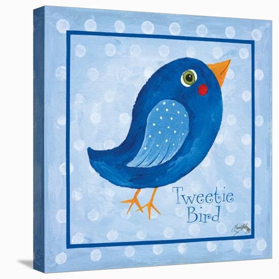 Blue Bird-Elizabeth Medley-Stretched Canvas