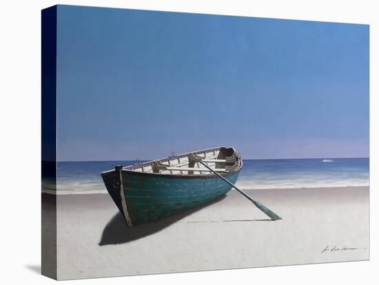 Blue Boat-Zhen-Huan Lu-Premier Image Canvas