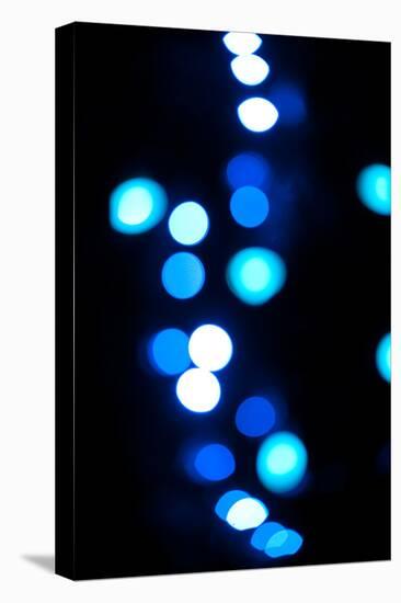 Blue Bokeh I-Erin Berzel-Premier Image Canvas