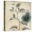 Blue Botanical II-Anna Polanski-Stretched Canvas