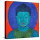 Blue Buddha-Elena Ray-Stretched Canvas