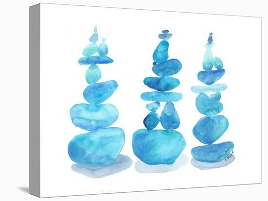 Blue Cairns-Kerstin Stock-Stretched Canvas