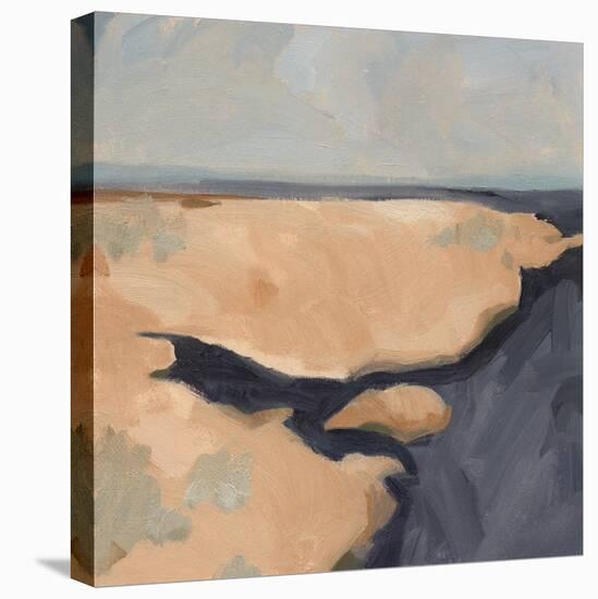 Blue California Coast II-Jacob Green-Stretched Canvas