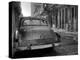 Blue Car in Havana, Cuba, Caribbean-Nadia Isakova-Premier Image Canvas