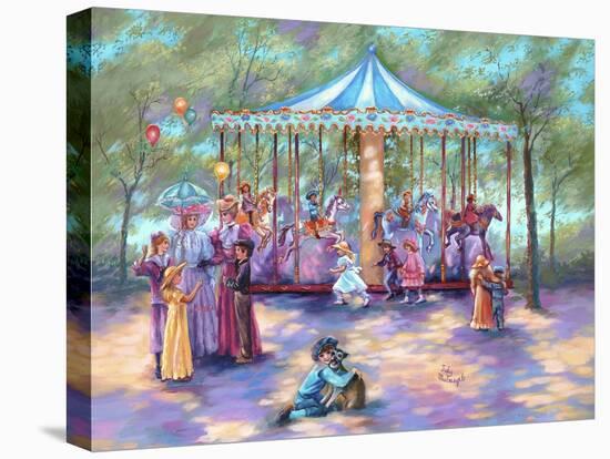 Blue Carousel-Judy Mastrangelo-Premier Image Canvas