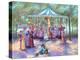 Blue Carousel-Judy Mastrangelo-Premier Image Canvas