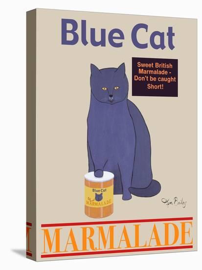 Blue Cat-Ken Bailey-Premier Image Canvas
