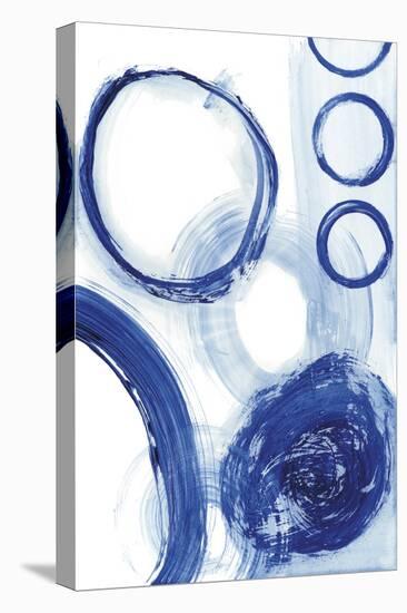 Blue Circle Study III-Jodi Fuchs-Stretched Canvas