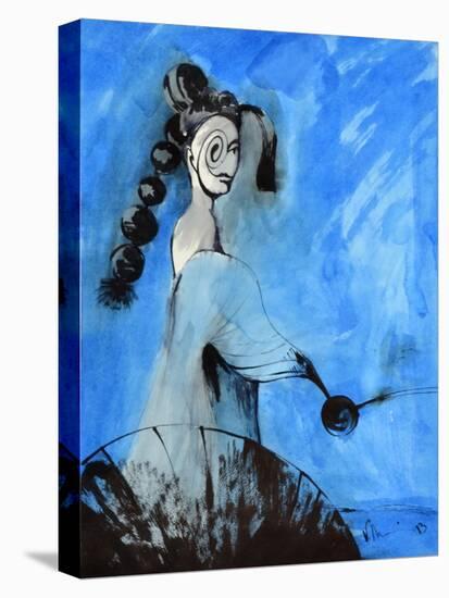 Blue Cloud-Vaan Manoukian-Stretched Canvas