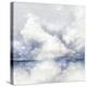 Blue Clouds-Maya Woods-Stretched Canvas
