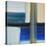 Blue Composition, 20Th Century (Watercolour)-Eric Hains-Premier Image Canvas