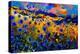 Blue Cornflowers 756-Pol Ledent-Stretched Canvas