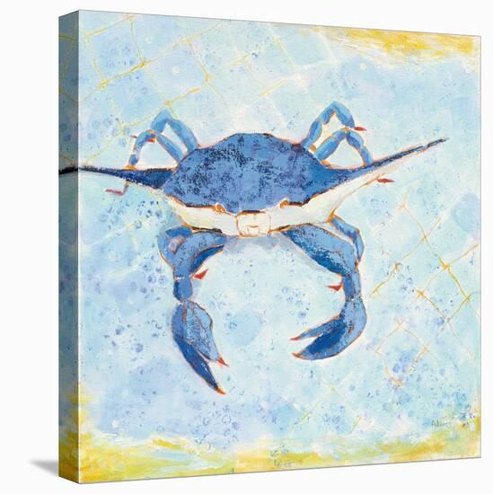Blue Crab VI-Phyllis Adams-Stretched Canvas
