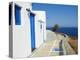 Blue Door and Shutters, Kastro Village, Sifnos, Cyclades Islands, Greek Islands, Aegean Sea, Greece-Tuul-Premier Image Canvas