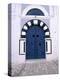 Blue Door, Sidi Bou Said, Tunisia-Jon Arnold-Premier Image Canvas
