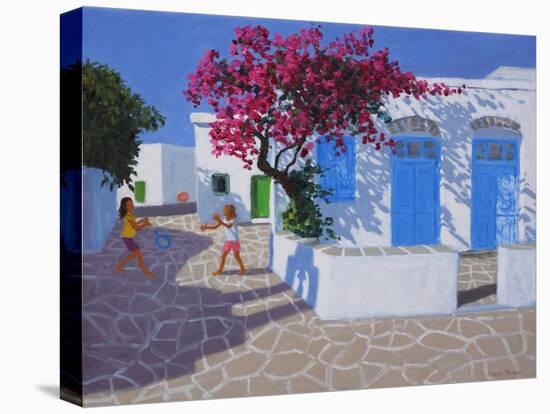 Blue Doors, Folygandros, Greek Islands, 2017-Andrew Macara-Premier Image Canvas