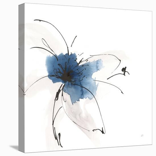 Blue Fantasy I-Chris Paschke-Stretched Canvas