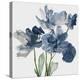 Blue Floral Radiance II-Asia Jensen-Stretched Canvas