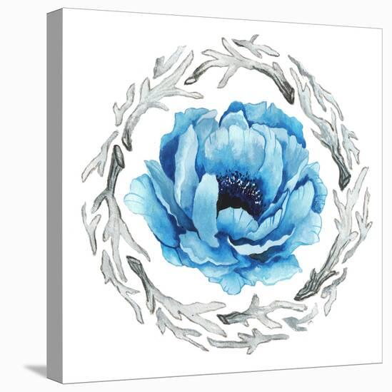 Blue Flower II-Elizabeth Medley-Premier Image Canvas