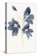 Blue Flowers 2-Yuyu Pont-Stretched Canvas