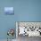 Blue Glitter I-Monika Burkhart-Premier Image Canvas displayed on a wall