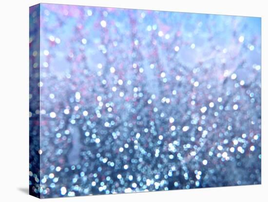 Blue Glitter I-Monika Burkhart-Premier Image Canvas