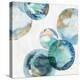 Blue Green Marbles I-PI Studio-Stretched Canvas