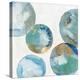 Blue Green Marbles II-PI Studio-Stretched Canvas