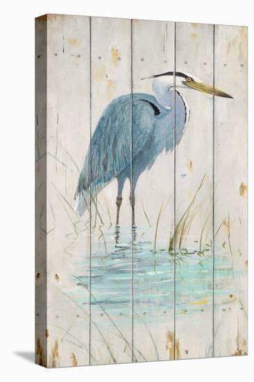 Blue Heron-Arnie Fisk-Stretched Canvas