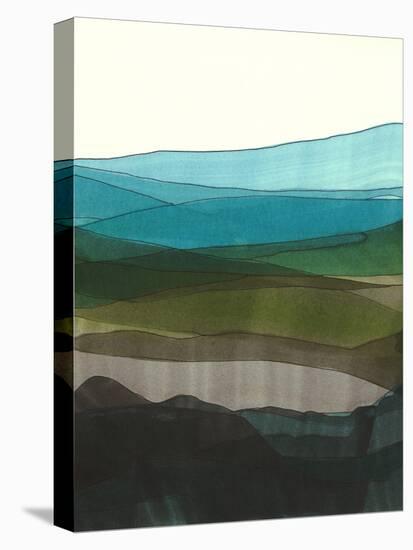 Blue Hills I-Jodi Fuchs-Stretched Canvas