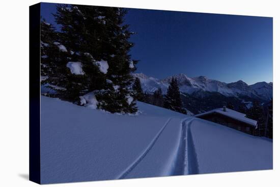 Blue Hour in the Swiss Alps-Armin Mathis-Premier Image Canvas