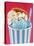 Blue Ice Cream in Tub with Sugar Sprinkles-Marc O^ Finley-Premier Image Canvas