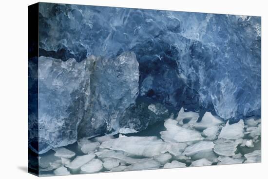 Blue Ice, Perito Moreno Glacier, Los Glaciares National Park, Argentina.-Adam Jones-Premier Image Canvas