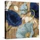 Blue Joyful Poppies I-Elizabeth Medley-Stretched Canvas