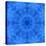 Blue kaleidoscope abstract.-Jaynes Gallery-Premier Image Canvas