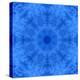 Blue kaleidoscope abstract.-Jaynes Gallery-Premier Image Canvas