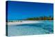 Blue lagoon, Fakarava, Tuamotu archipelago, French Polynesia-Michael Runkel-Premier Image Canvas