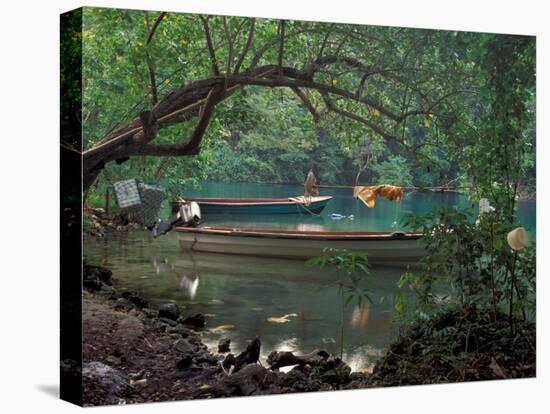 Blue Lagoon, Jamaica, Caribbean-Robin Hill-Premier Image Canvas