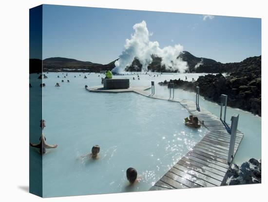 Blue Lagoon (Mineral Baths), Near Keflavik, Iceland, Polar Regions-Ethel Davies-Premier Image Canvas