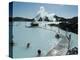 Blue Lagoon (Mineral Baths), Near Keflavik, Iceland, Polar Regions-Ethel Davies-Premier Image Canvas