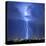 Blue Lightning Sq-Douglas Taylor-Stretched Canvas
